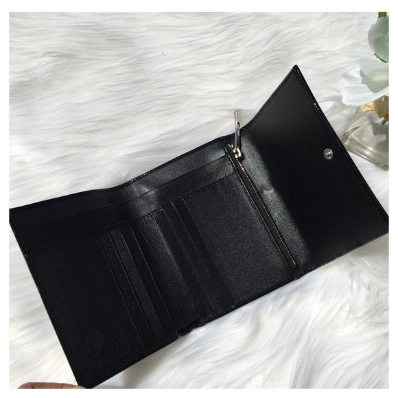 BURBERRY BLACK LEATHER WALLET - Picture 6 of 8